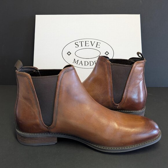 STEVE MADDEN MEN\'S CHELSEA BOOTS